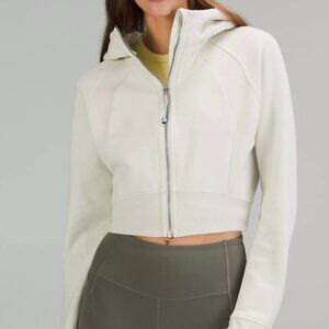 lululemon Scuba Full-Zip Cropped Hoodie